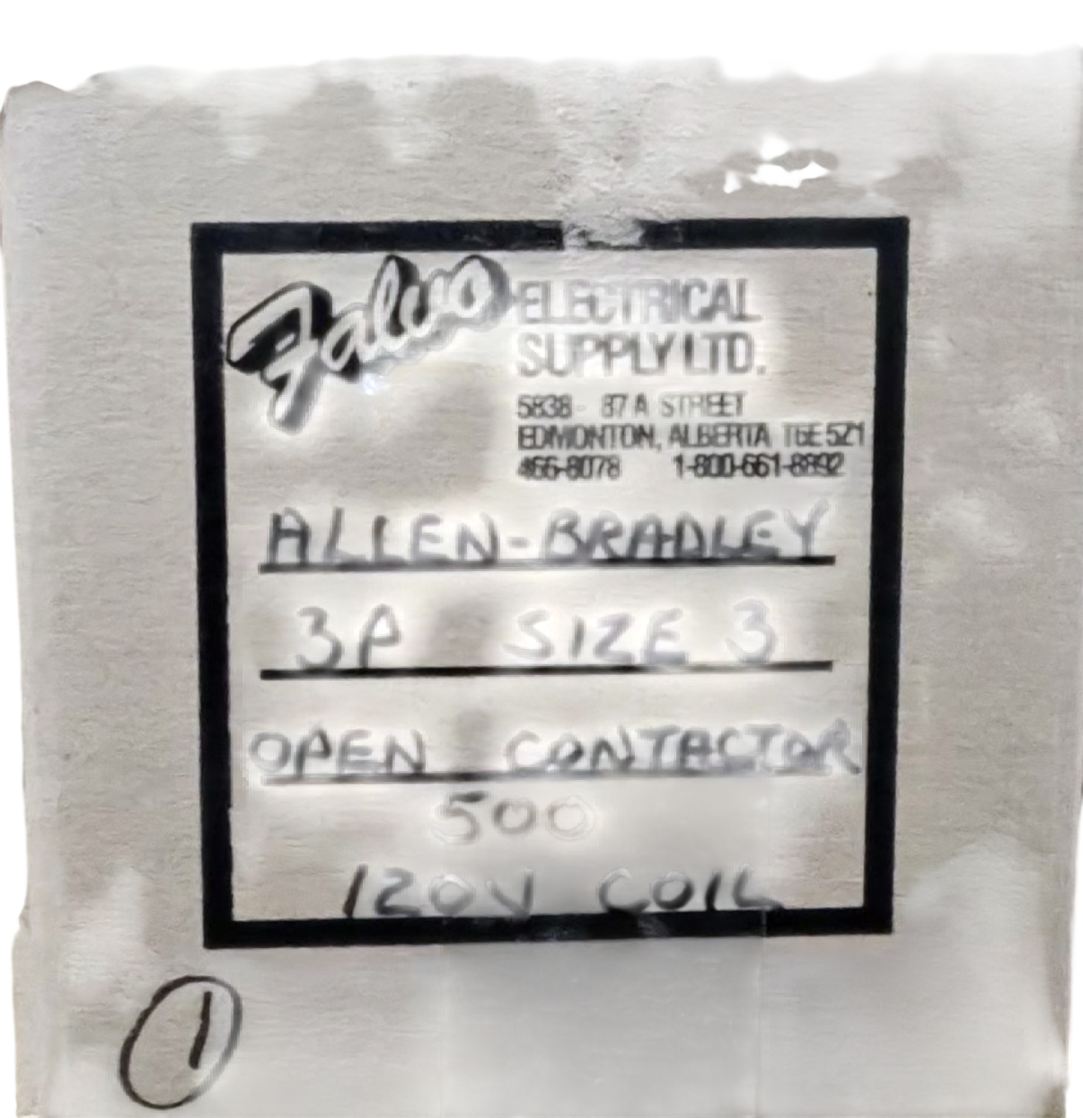 Allen Bradley Motor Starter Size 3