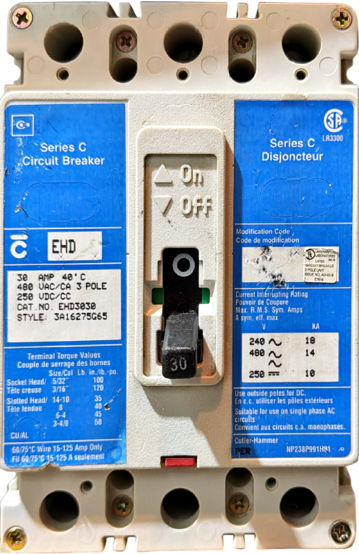 Series C Circuit Breaker EHD30