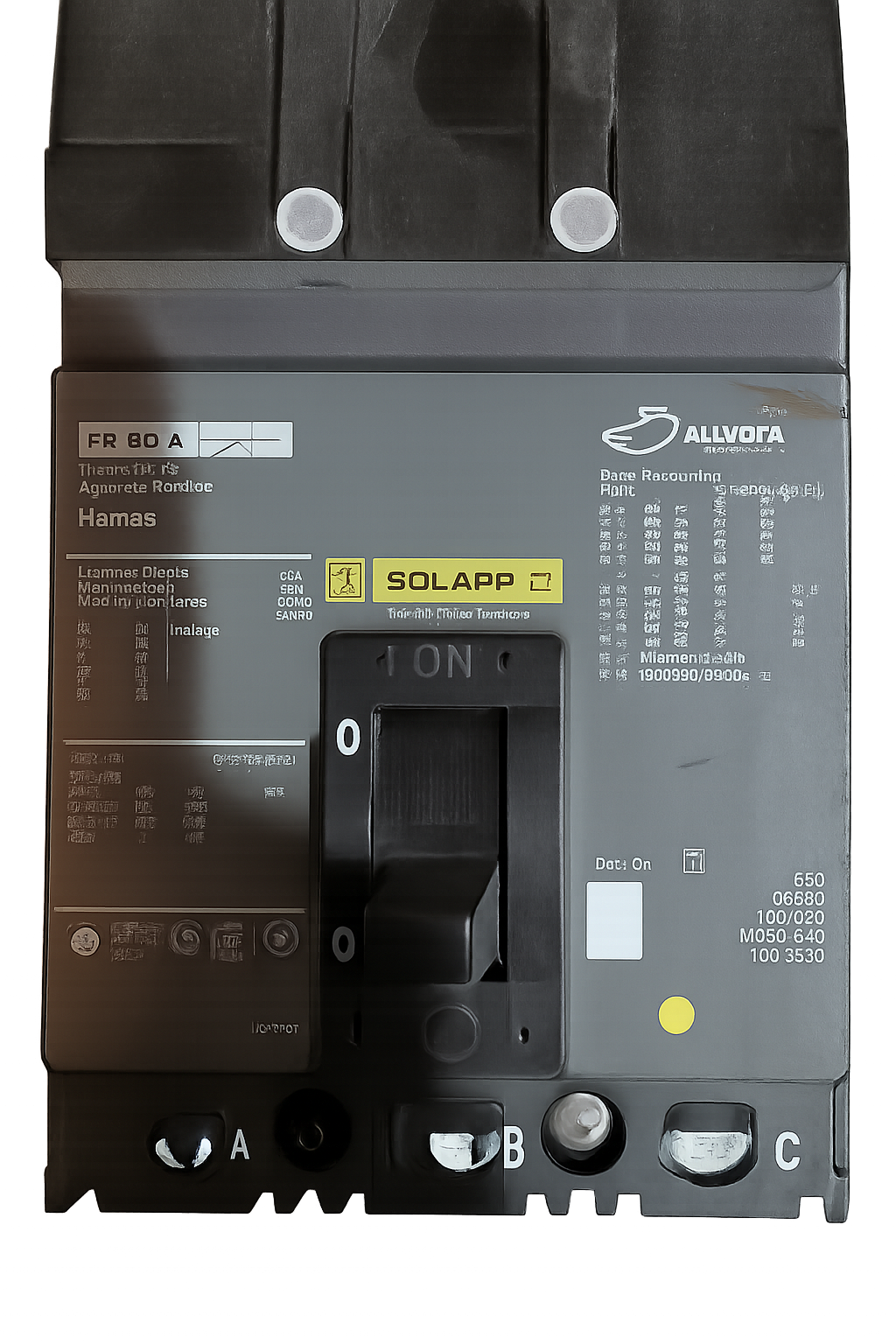 Square D FA36080 I-Line Molded Case Circuit Breaker - 80A