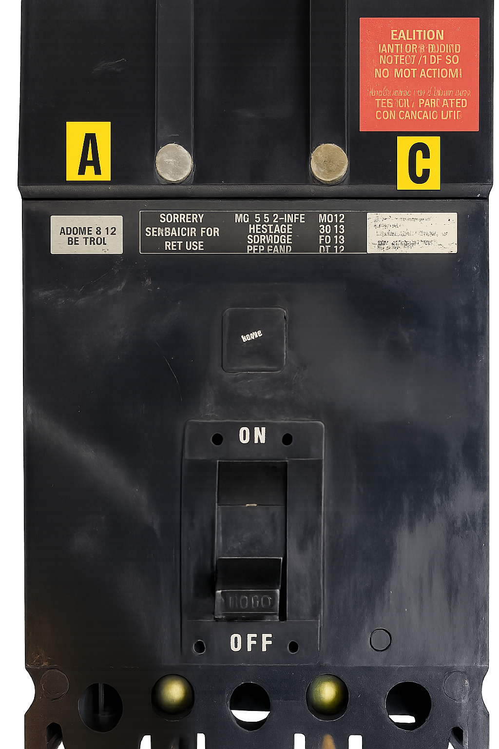 Square D FA26100 I-Line Molded Case Circuit Breaker