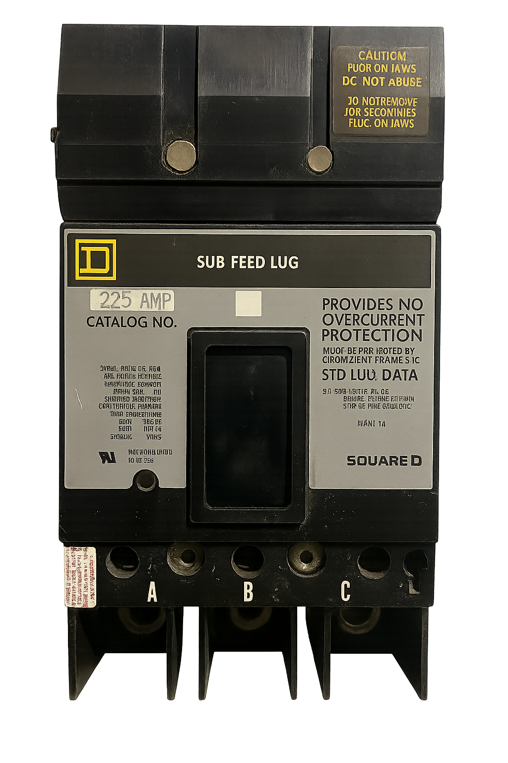 Sub Feed Lug 225 AMP
