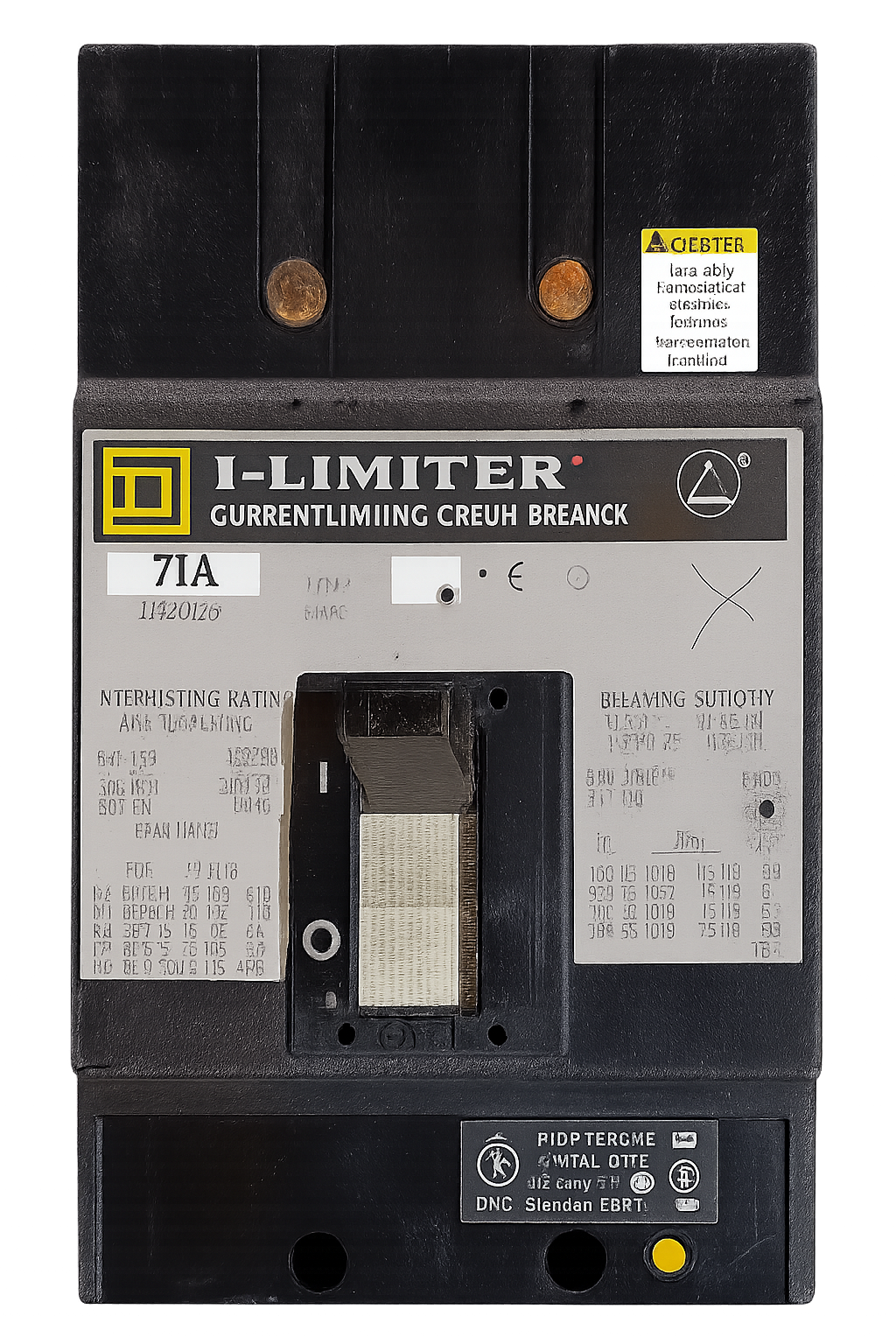 Square D FI36070 I-Line I-Limiter Molded Case Circuit Breaker - 70A