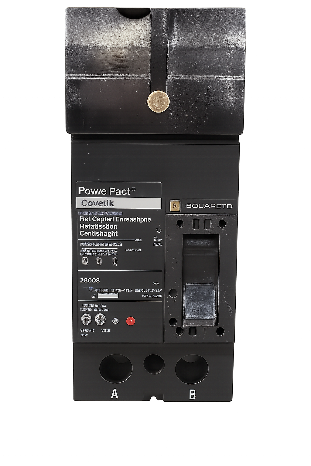 Square D QGA222251 PowerPacT Q I-Line Circuit Breaker β 225A, 2-Pole, 240V, 65kA