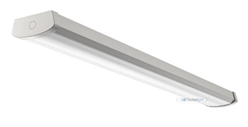 2 ft LED Wraparound Fixture with Sensor β 12W/15W/20W Selectable