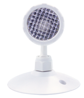 Single Remote Emergency Light Head – 2W, White