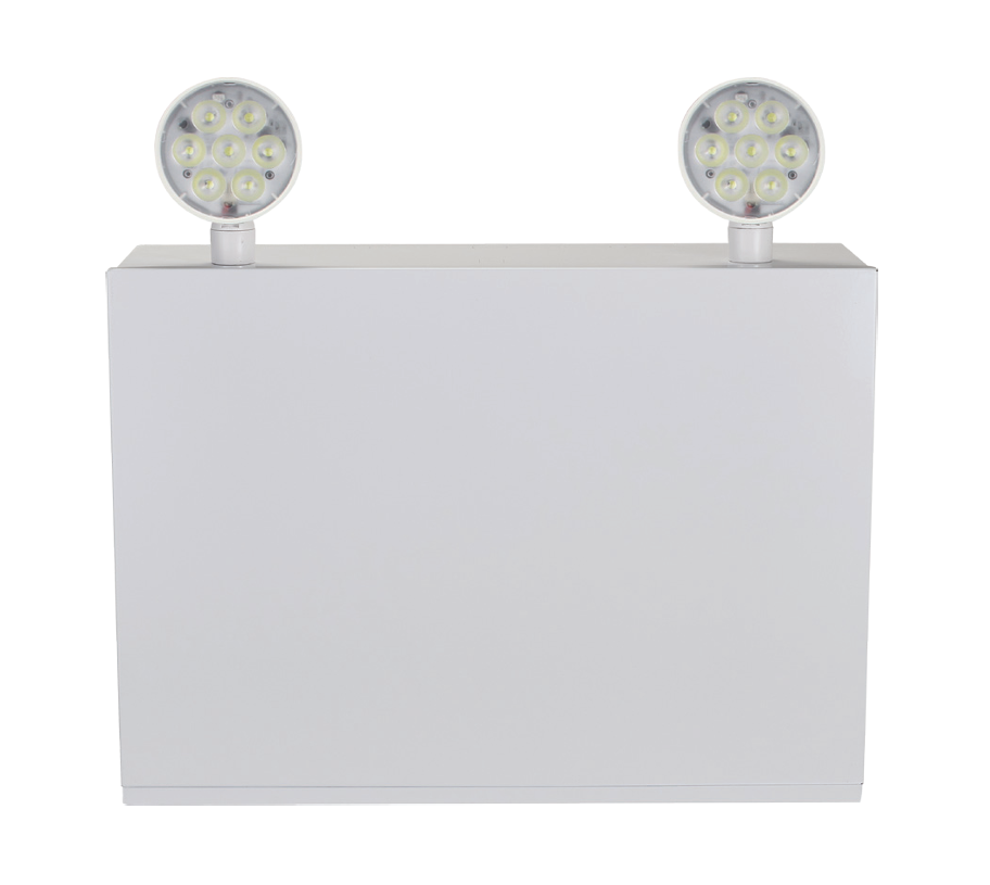 720W Steel Emergency Battery Unit with 2 Heads, 24V Output