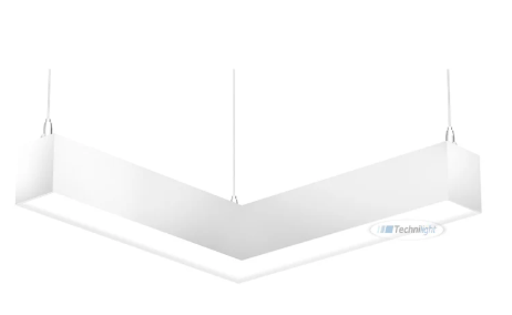 L-Shape LED Architectural Linear Luminaire – 20W/25W/30W Selectable