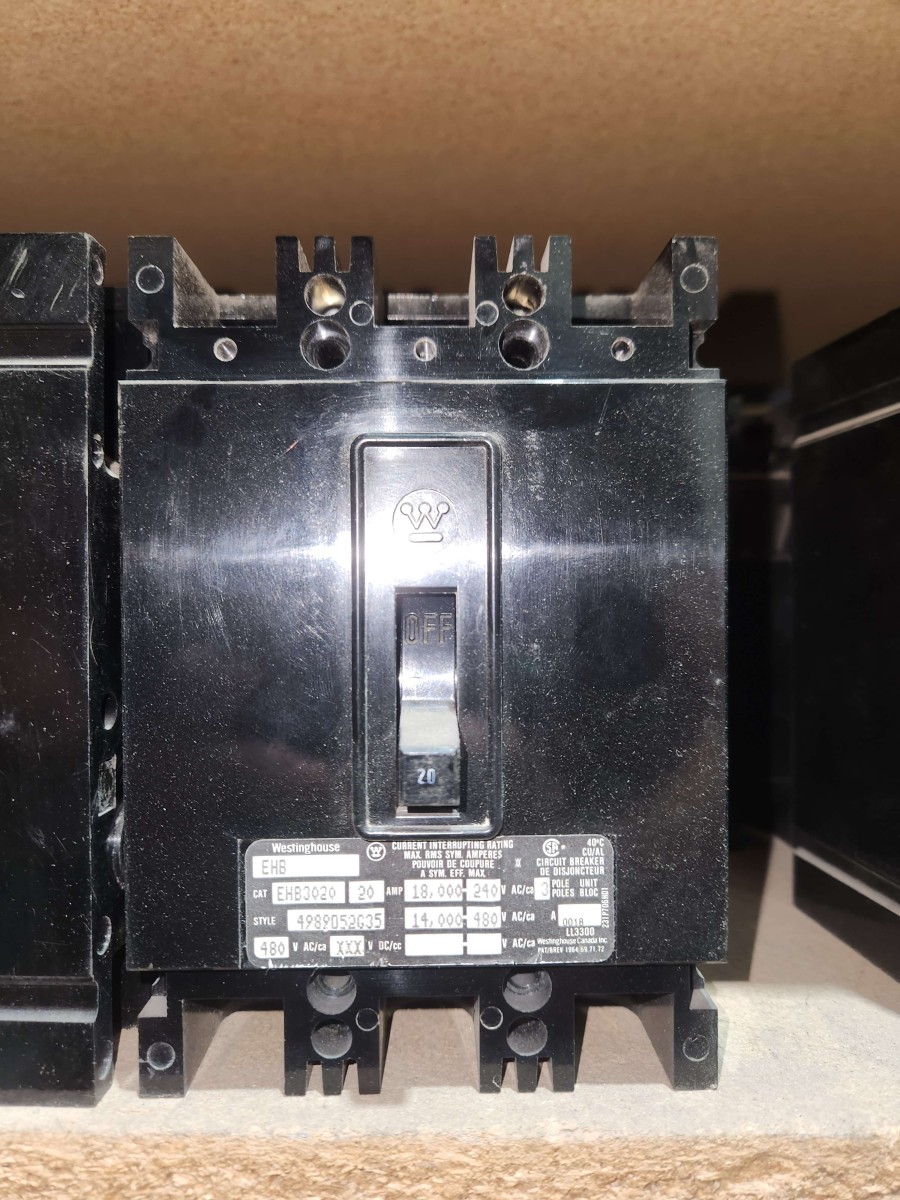 Westinghouse EHB3020 Circuit Breaker 20 AMP