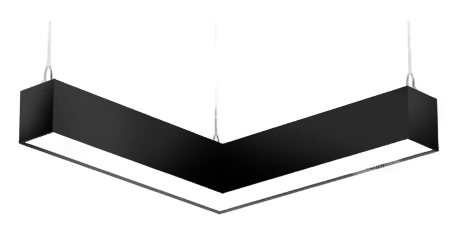 L-Shape LED Architectural Linear Luminaire – 20W/25W/30W Selectable