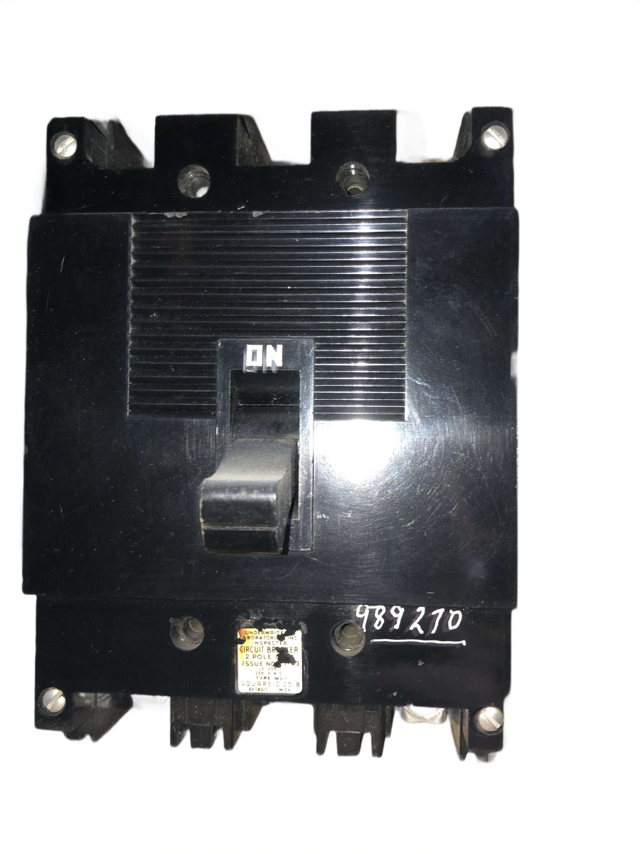 Square D / Schneider Electric 989270 70A 2-Pole 240V Molded Case Circuit Breaker