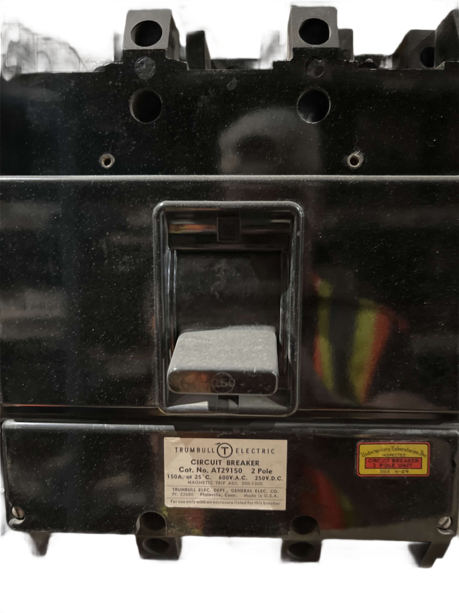 Trumbull Electric AT29150 150A 2-Pole 600V Molded Case Circuit Breaker