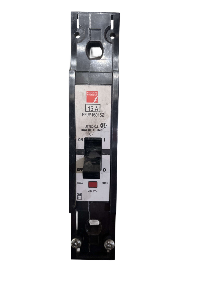 Pioneer / Schneider Electric FFJP16015 15A 1-Pole 347V Bolt-On Circuit Breaker