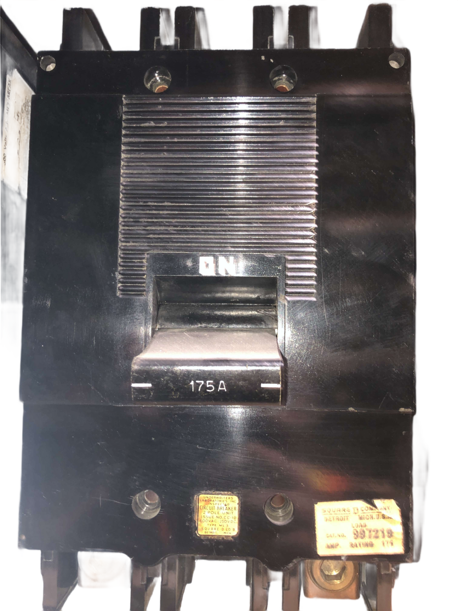 Square D / Schneider Electric 997218 150A 2-Pole 600V Type ML-3 Molded Case Circuit Breaker