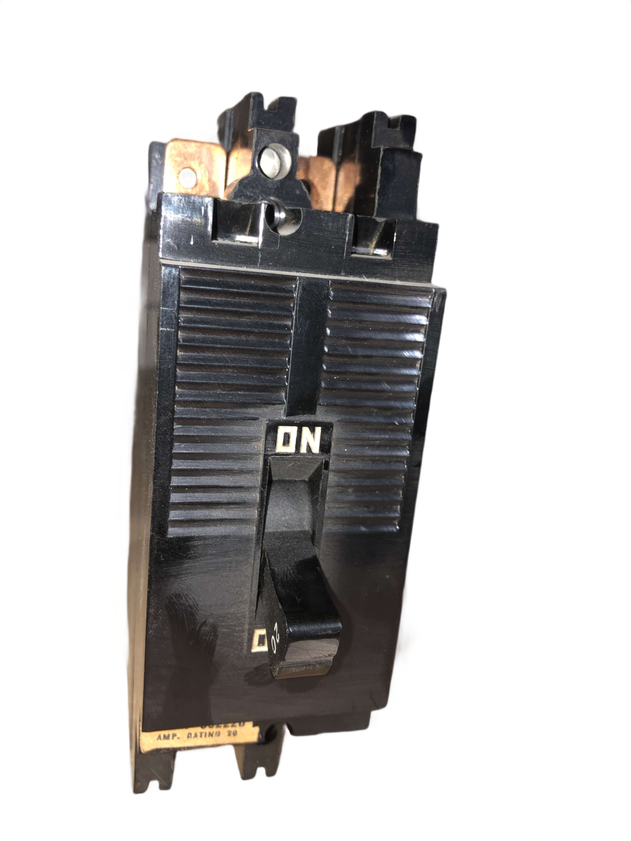 Square D / Schneider Electric 992220 20A 2-Pole 240V Type 992 / ML Molded Case Circuit Breaker