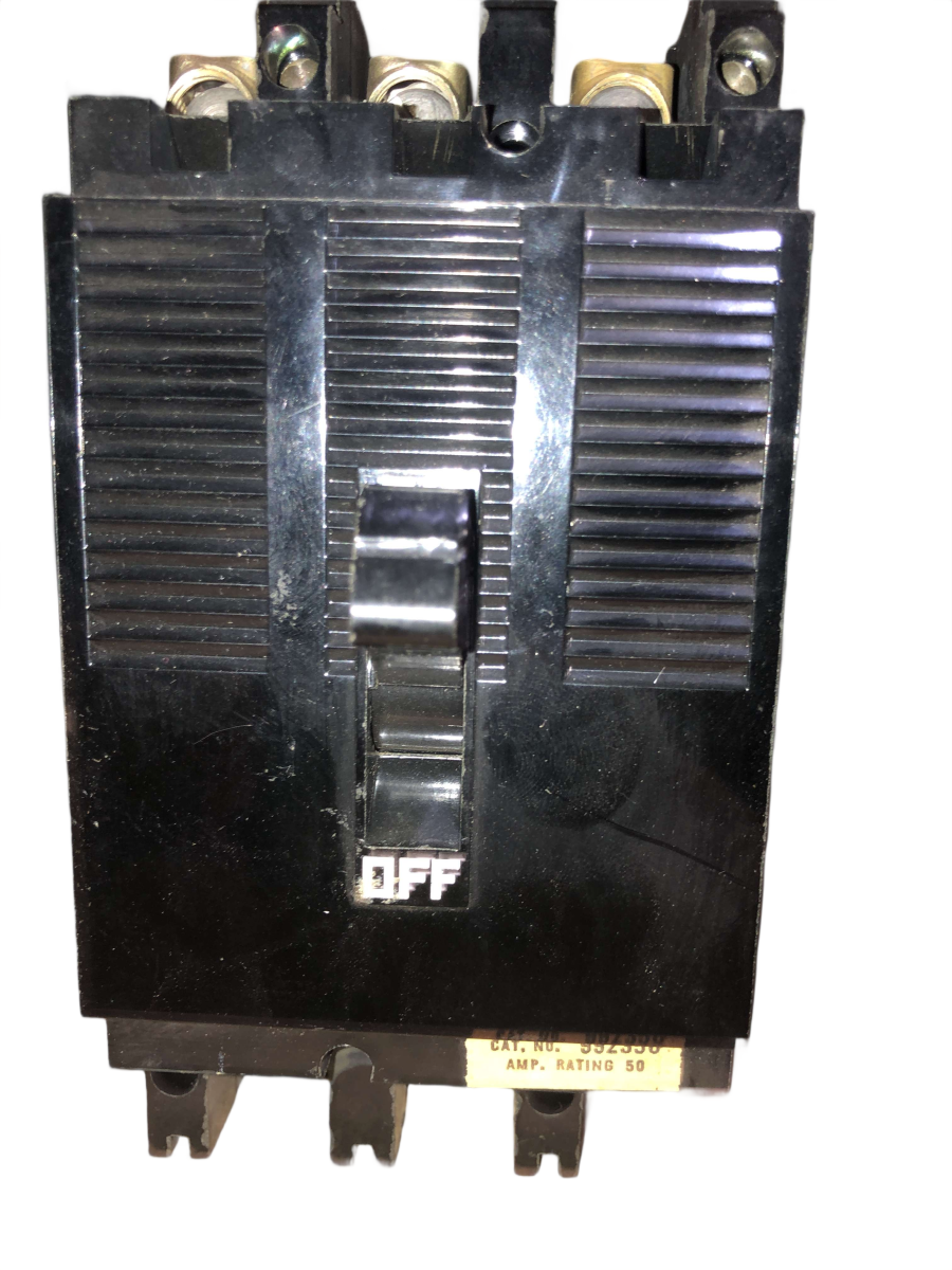 Square D / Schneider Electric 992300 50A 3-Pole 240V Type 992 / 99 Series Molded Case Circuit Breaker