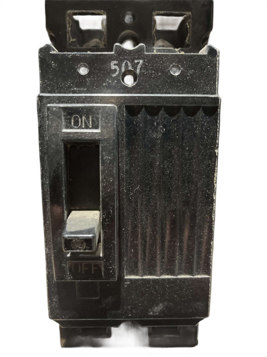 General Electric / GE TEF124015 15A 2-Pole 480V Type TEF Molded Case Circuit Breaker