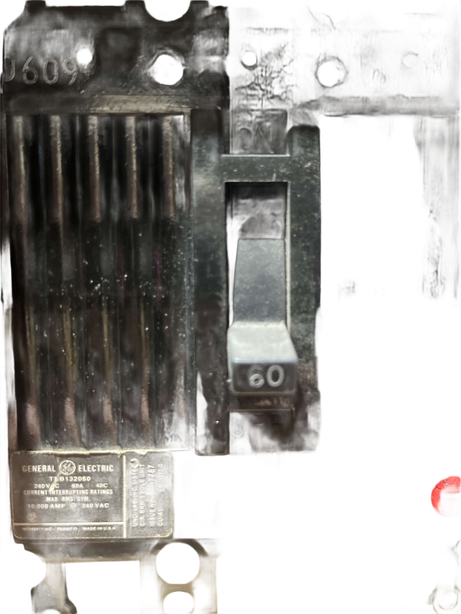 General Electric / GE TEB132060 60A 3-Pole 240V Type TEB Molded Case Circuit Breaker