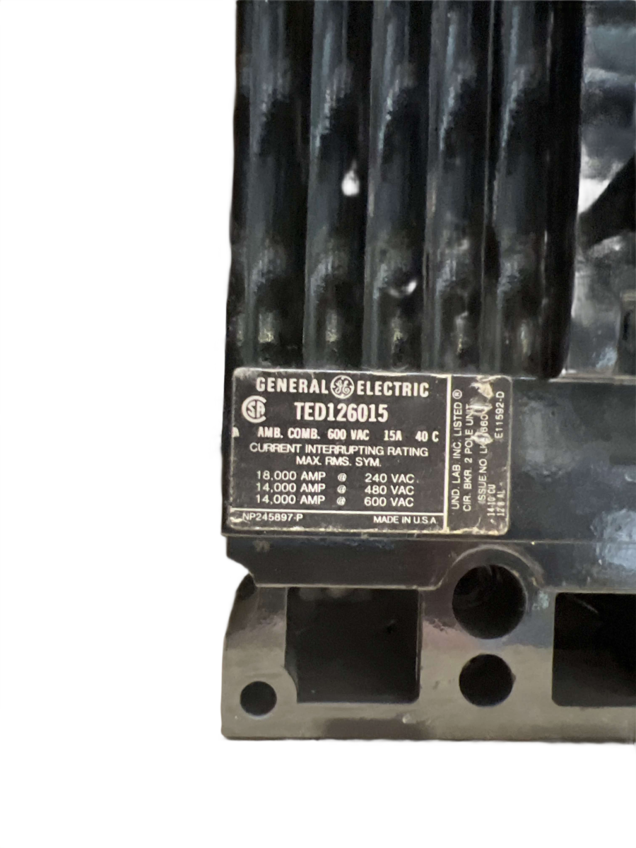General Electric Circuit Breaker TED126015
