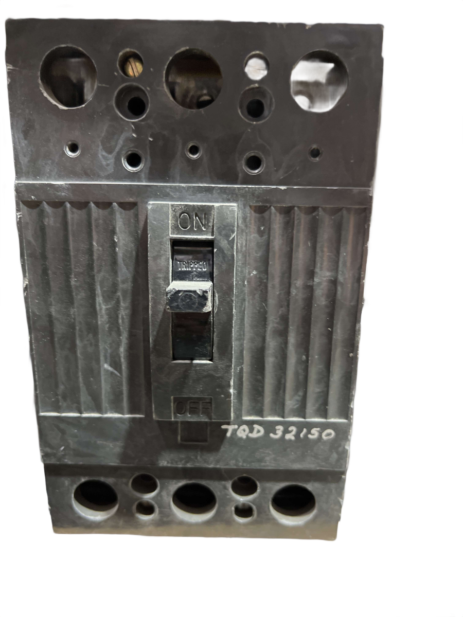 General Electric / GE TQD32150 150A 3-Pole 240V Type TQD Molded Case Circuit Breaker