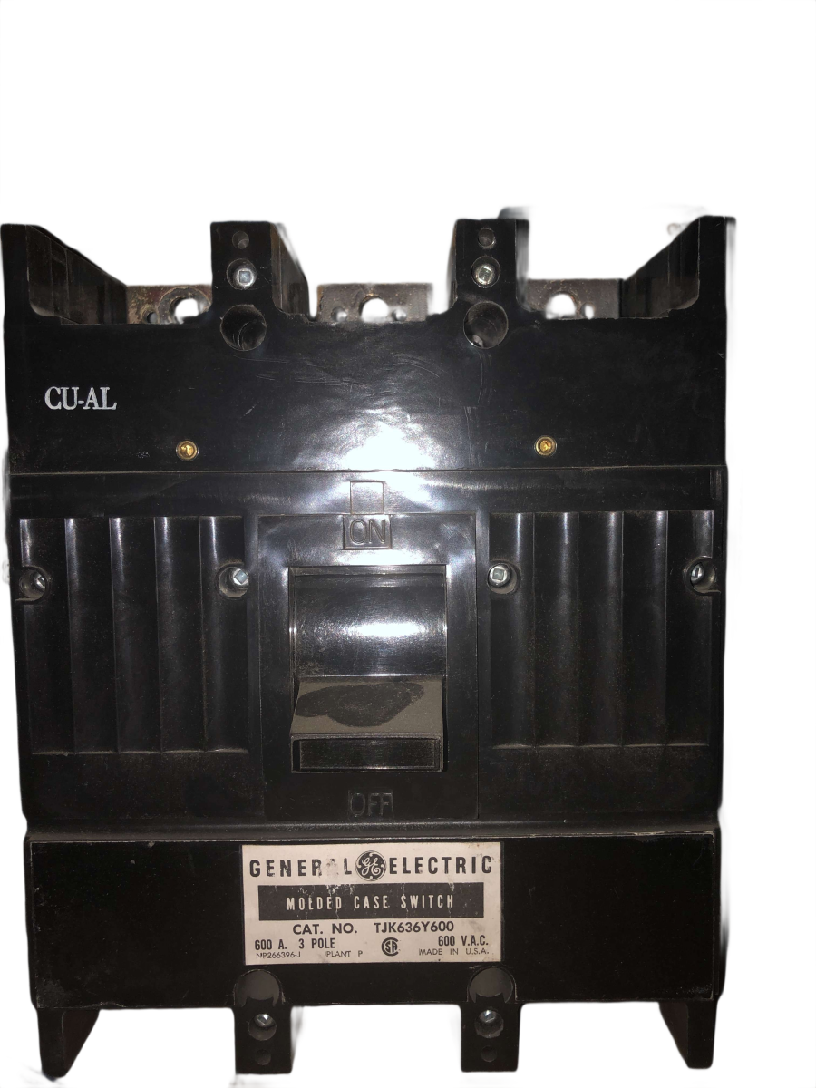 General Electric TJK636Y600 J600 Molded-Case Switch β 600A, 3-Pole, 600V