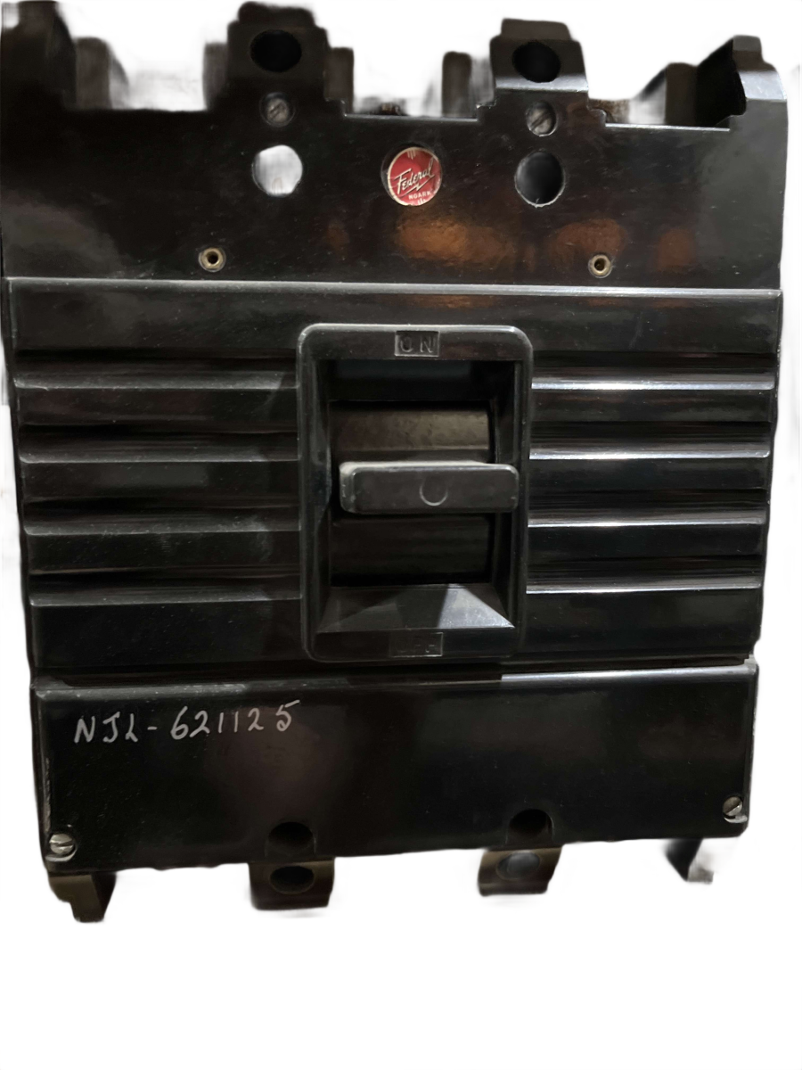 Federal Pacific NJL621125 Molded-Case Circuit Breaker β 125A, 2-Pole, 600V, 400A Frame