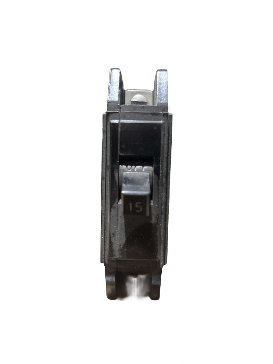 Eaton Cutler-Hammer QC1015 15A 1-Pole 120/240V Feed-Through Circuit Breaker