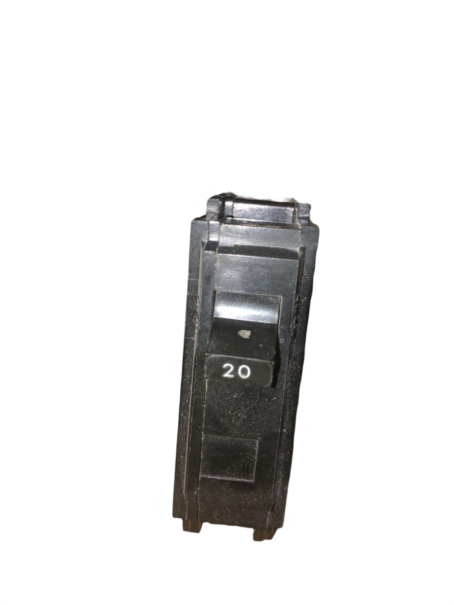 GE THQB1120 20A 1-Pole 120/240V Q-Line Bolt-On Circuit Breaker