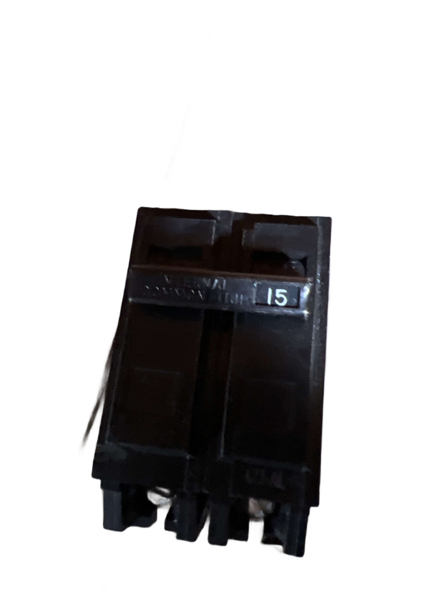GE THQL2115 15A 2-Pole 120/240V Q-Line Plug-In Circuit Breaker