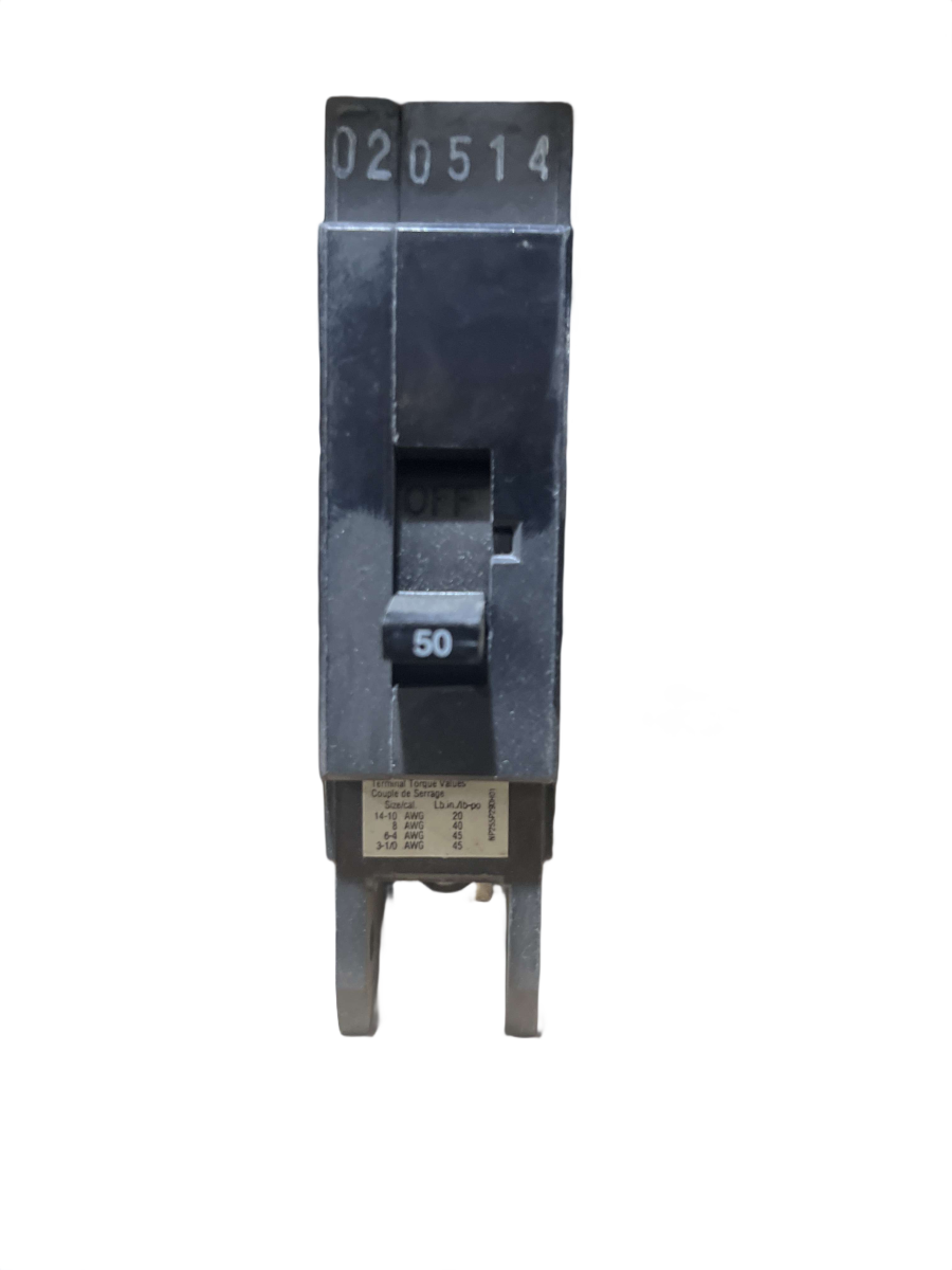 Eaton Cutler-Hammer GBH1050 / GHB1050 50A 1-Pole 277V Bolt-On Circuit Breaker