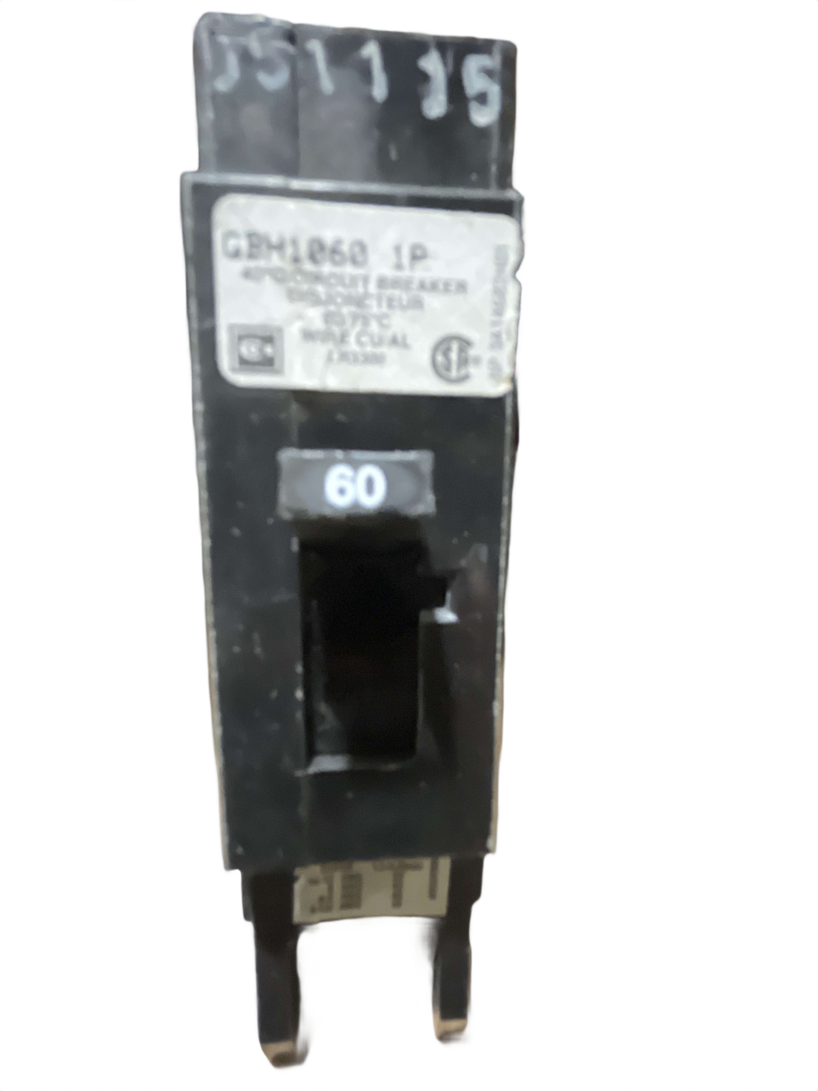 Eaton Cutler-Hammer GBH1060 60A 1-Pole 347V Bolt-On Circuit Breaker