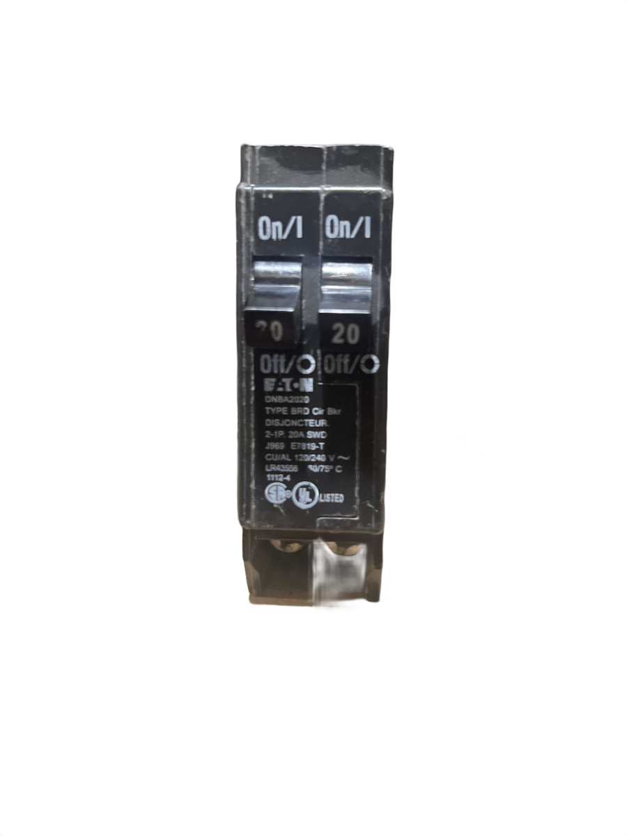 Eaton Cutler-Hammer DNPL2020 20/20A Tandem 120V Plug-In Circuit Breaker