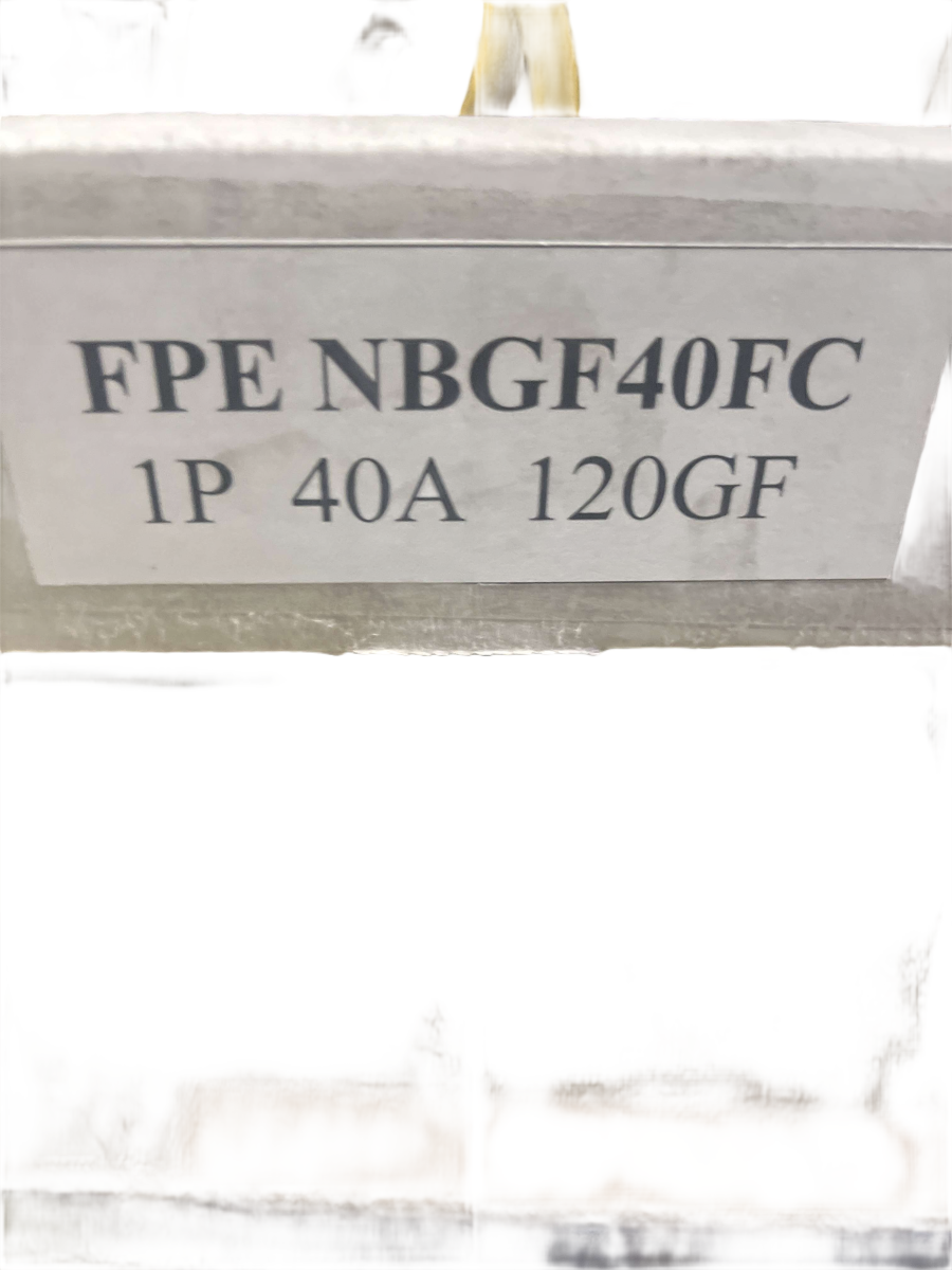 Federal Pioneer NBGF40 40A 1-Pole 120V GFCI Stab-Lok Bolt-On Circuit Breaker