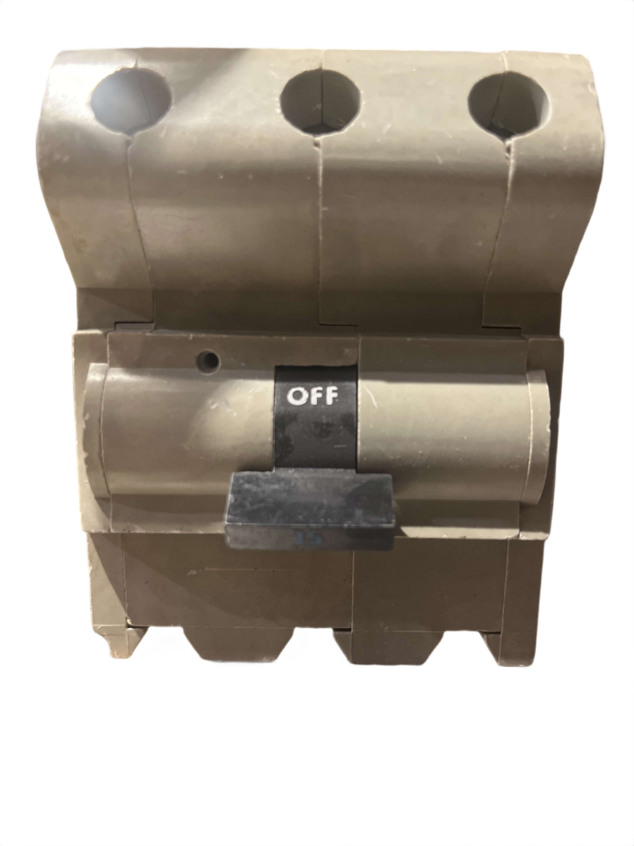Federal Pioneer NBH3P15 15A 3-Pole 120/240V Stab-Lok Bolt-On Circuit Breaker