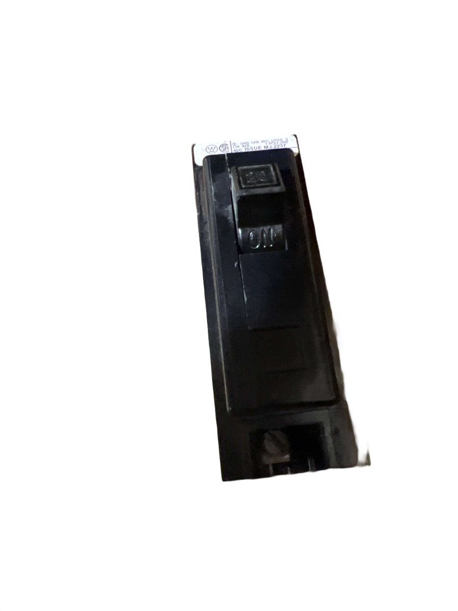 Eaton Cutler-Hammer BAB1020 20A 1-Pole 120/240V Bolt-On Circuit Breaker