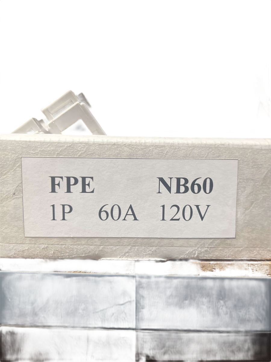 Federal Pioneer NB60 60A 1-Pole 120V Stab-Lok Bolt-On Circuit Breaker
