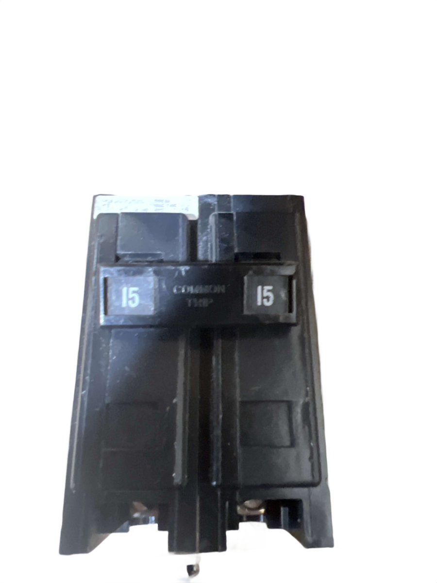 Eaton Cutler-Hammer BAB2015 15A 2-Pole 120/240V Bolt-On Circuit Breaker