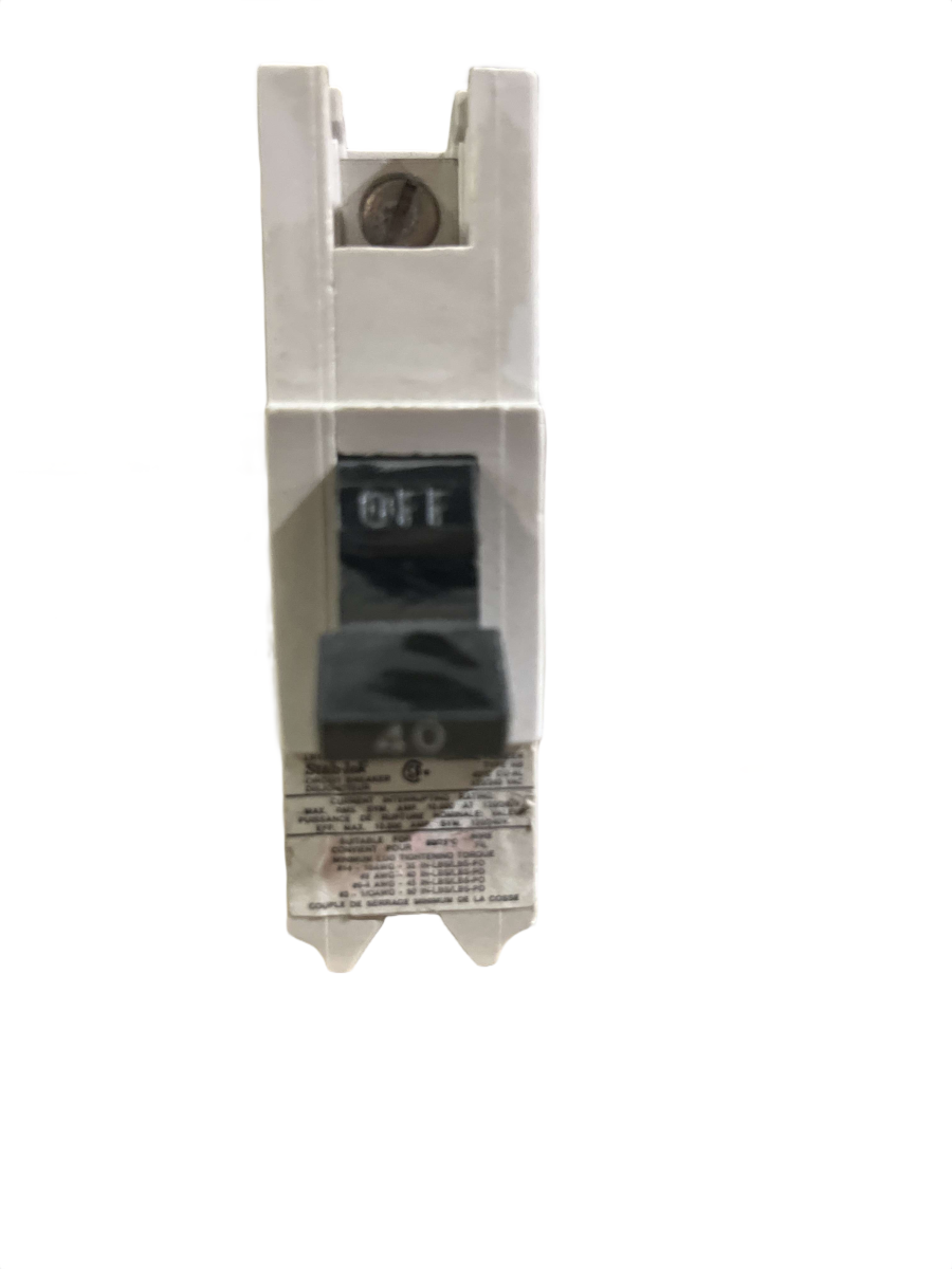 Federal Pioneer NB40 40A 1-Pole 120V Stab-Lok Bolt-On Circuit Breaker