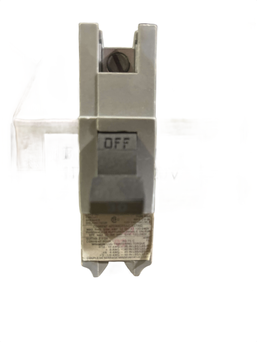 Federal Pioneer NBH30 30A 1-Pole 120V Stab-Lok Bolt-On Circuit Breaker
