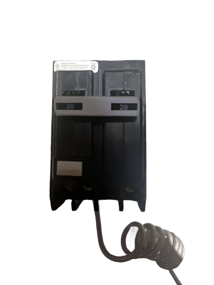 Eaton Cutler-Hammer GFCB220 20A 2-Pole 240V BR Plug-In GFCI Circuit Breaker