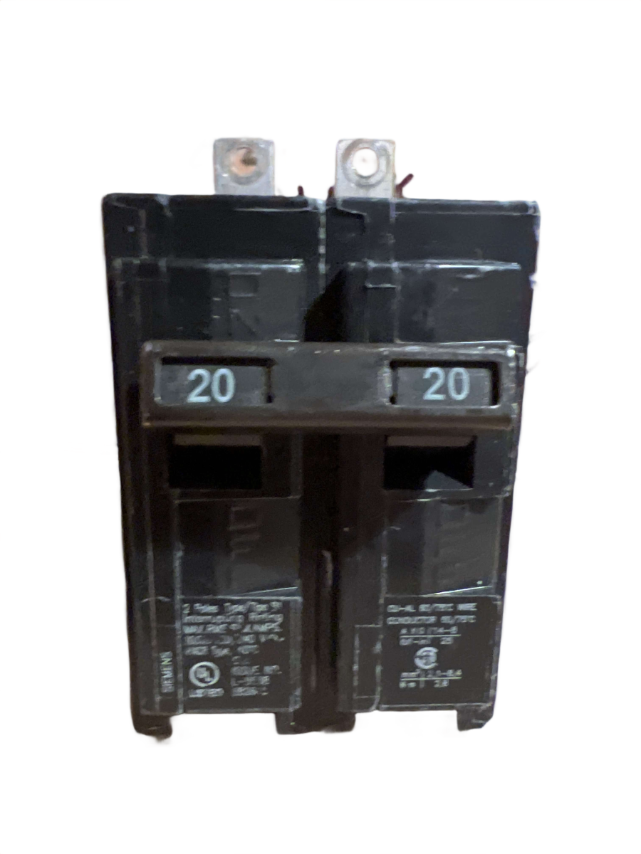 Siemens / ITE B220 BL Series Circuit Breaker β 20A, 2-Pole, 120/240V, 10kAIC