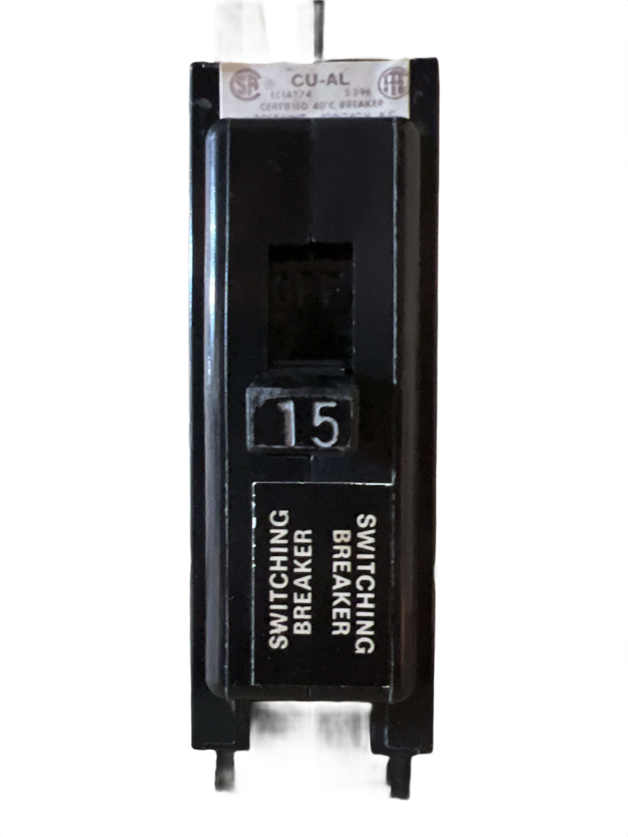 Siemens ITE EQB115 15A 1-Pole 120V Bolt-On Circuit Breaker
