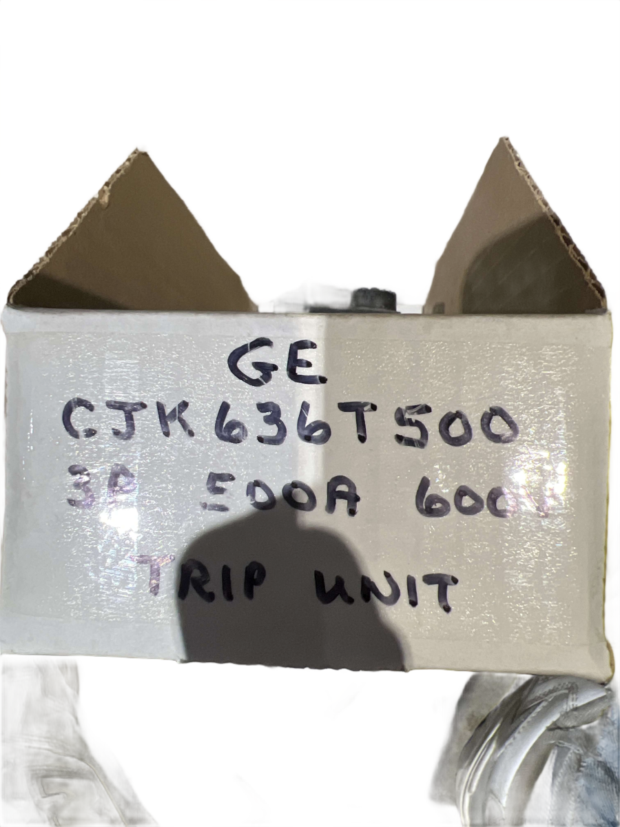 General Electric CJK636T500 Interchangeable Trip Unit – 500A, 3-Pole, 600V