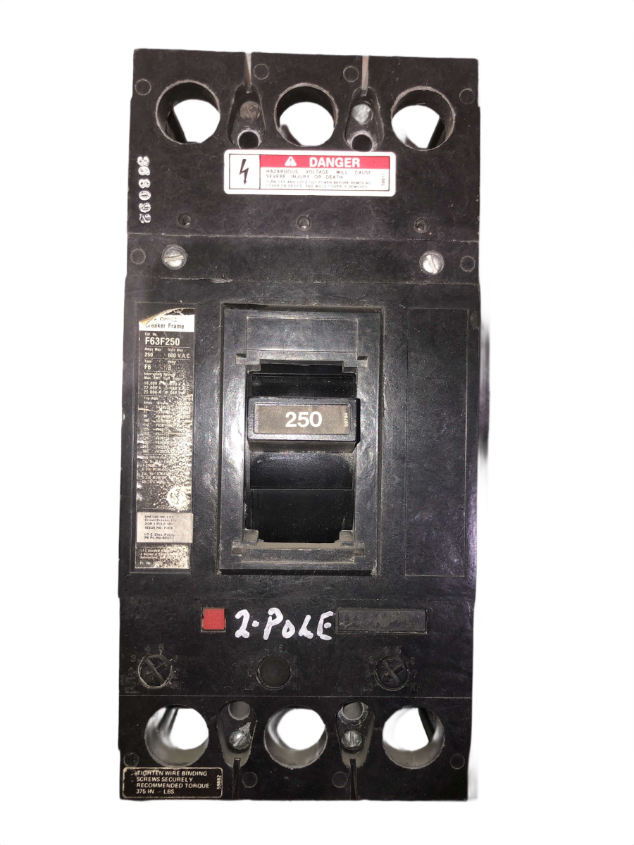 ITE / Siemens F63F250 F-Series Circuit Breaker Frame – 250A, 3-Pole, 600V