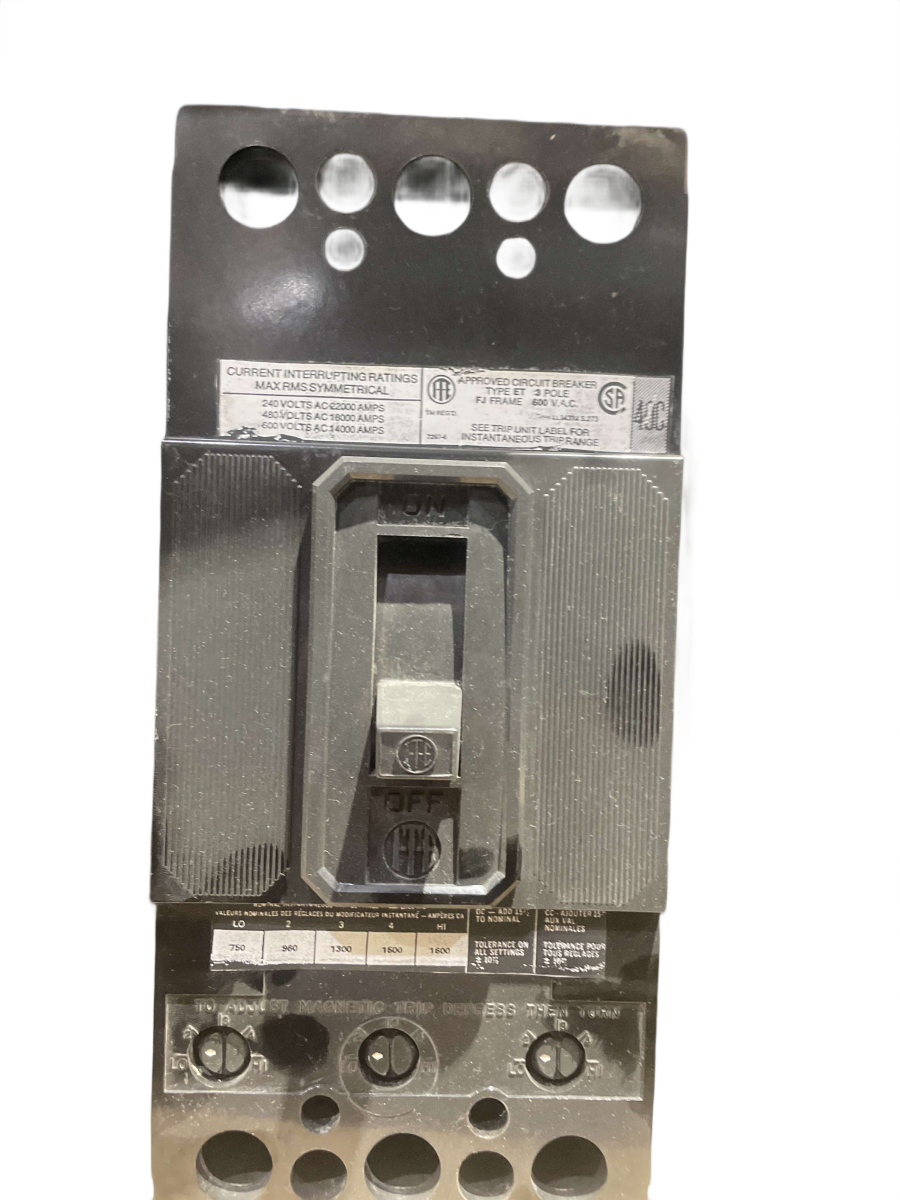 ITE / Siemens FJ3-B150 Molded-Case Circuit Breaker – 150A, 3-Pole, 600V