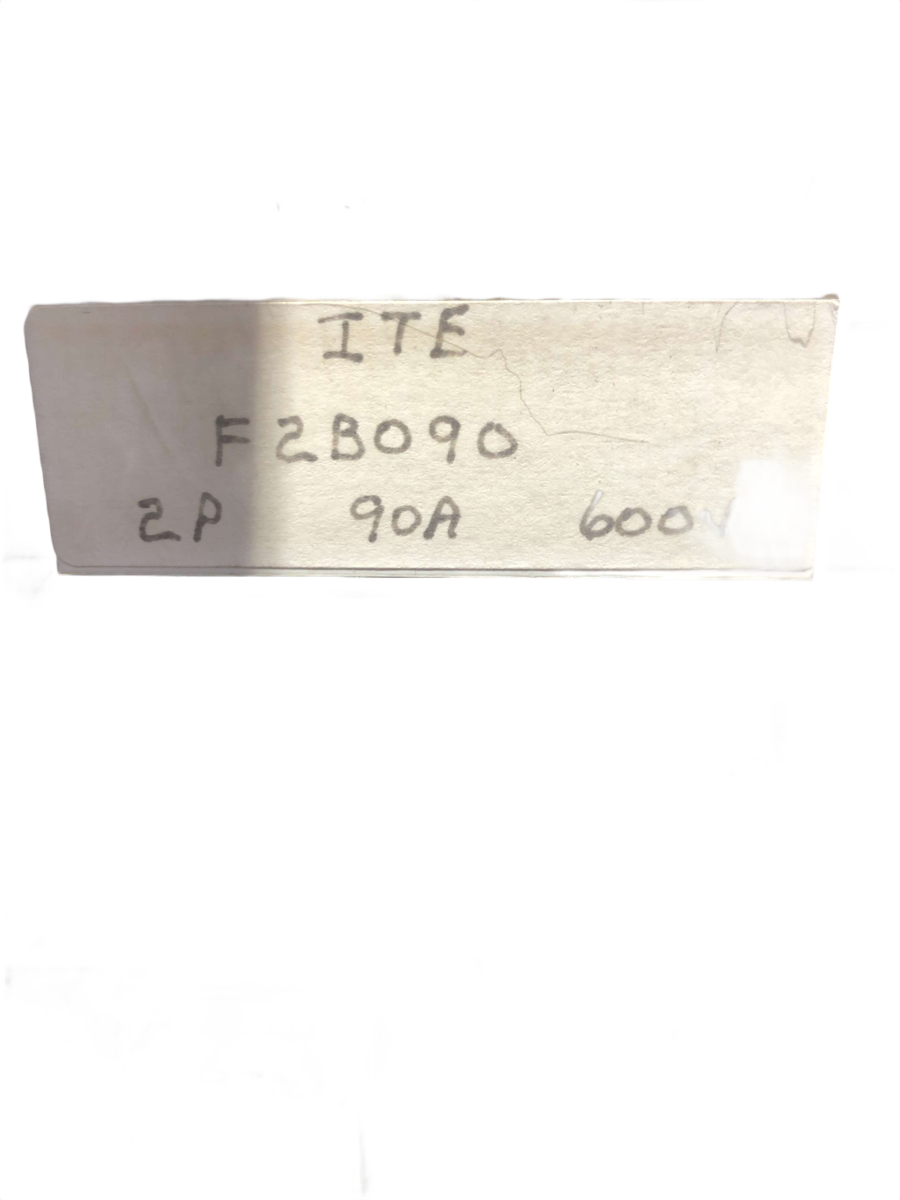 ITE F2B090 ET-Series Molded-Case Circuit Breaker – 90A, 2-Pole, 600V