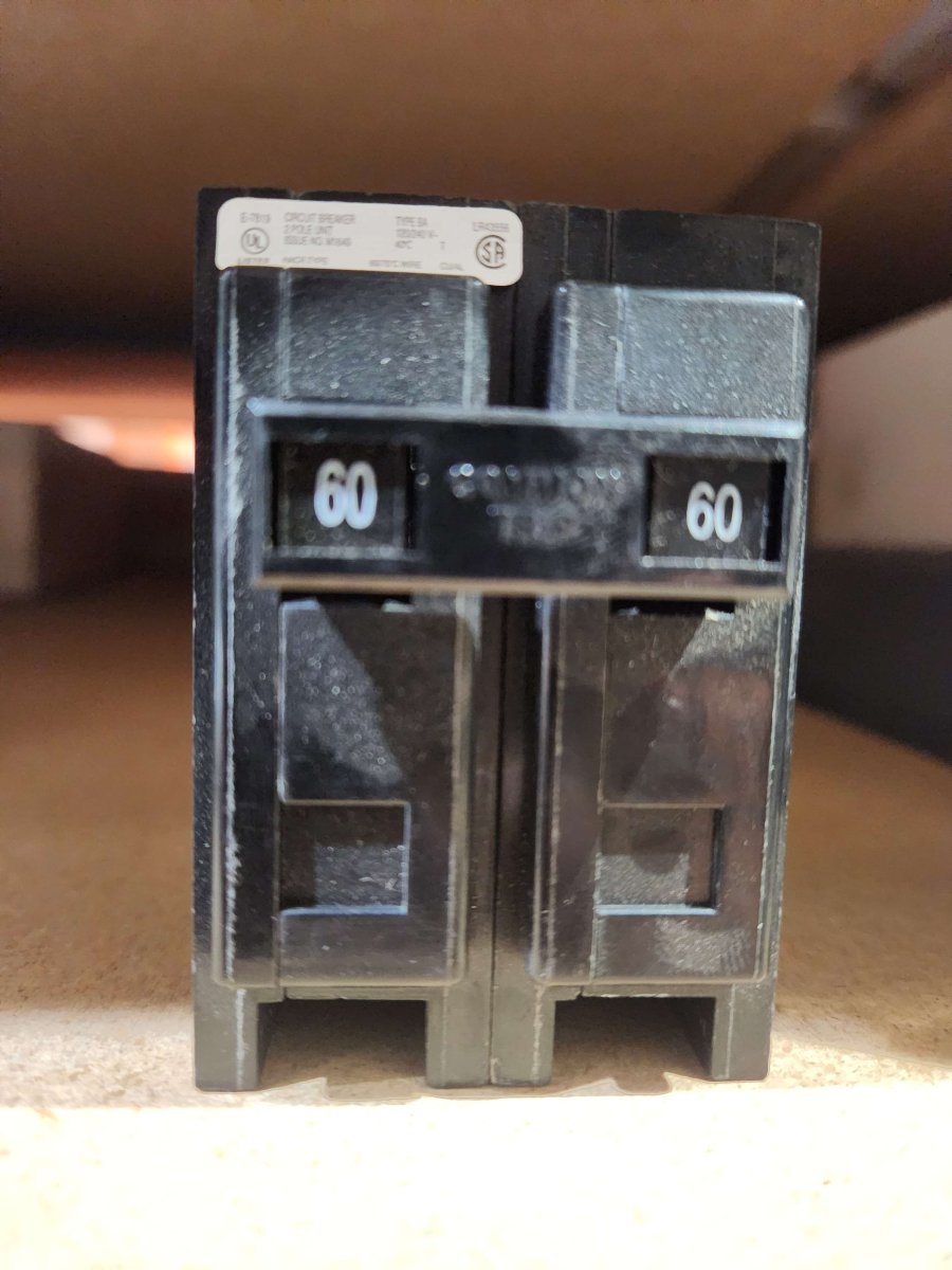 Eaton Cutler-Hammer BAB2060 Quicklag Circuit Breaker – 60A, 2-Pole, 240V