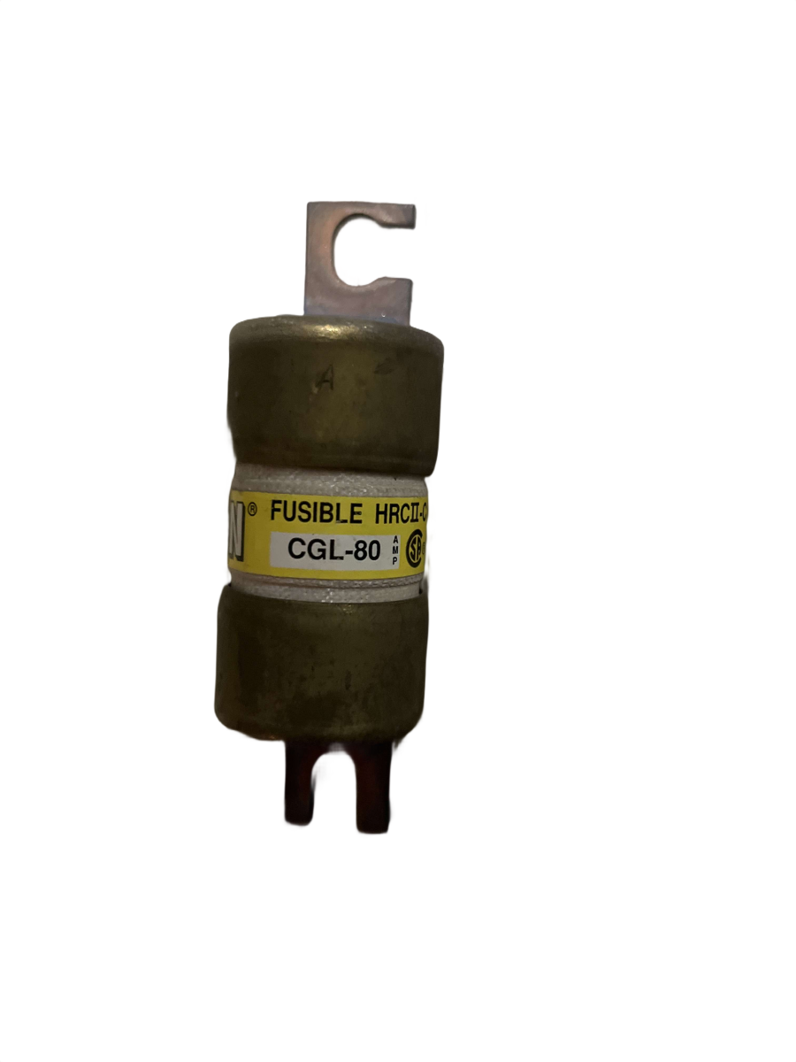 Eaton Bussmann CGL-80 80 Amp 600V HRC Form II Class C Fuse