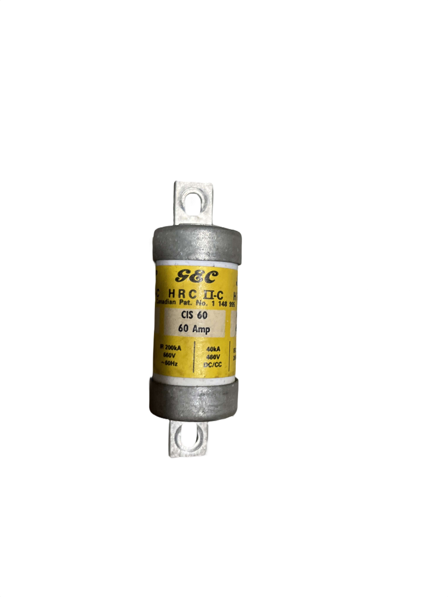 English Electric CIS-60 60 Amp 600V HRC Fuse