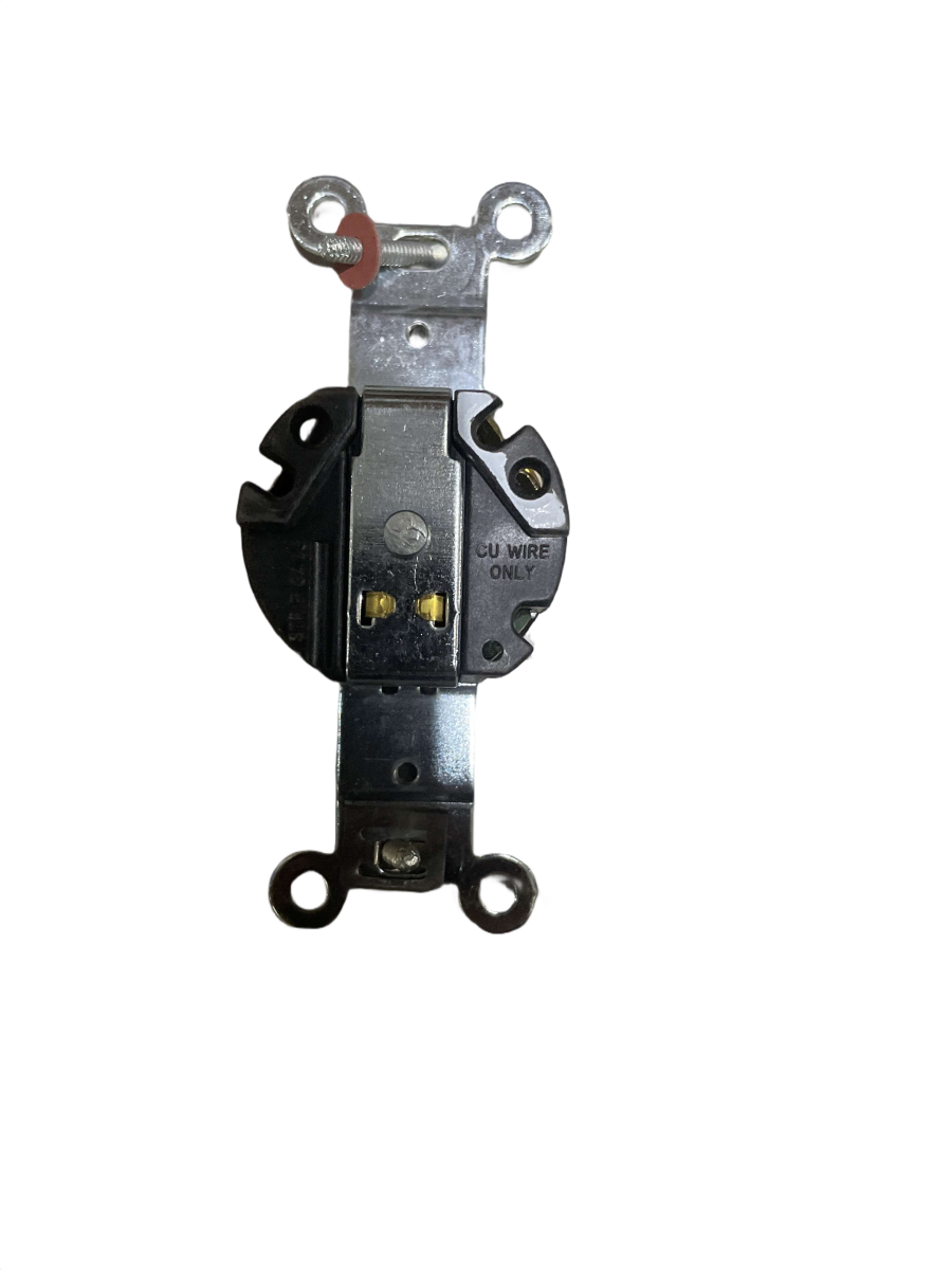 Leviton 4760 15A 277V Locking Receptacle β 2 Pole, 3 Wire, NEMA L7-15R, Black