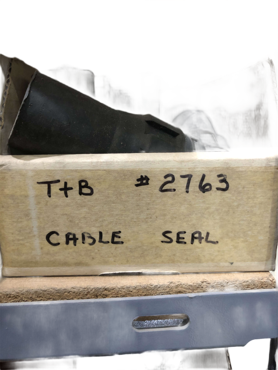 T&B 2763 Straight Strain Relief Cord Connector